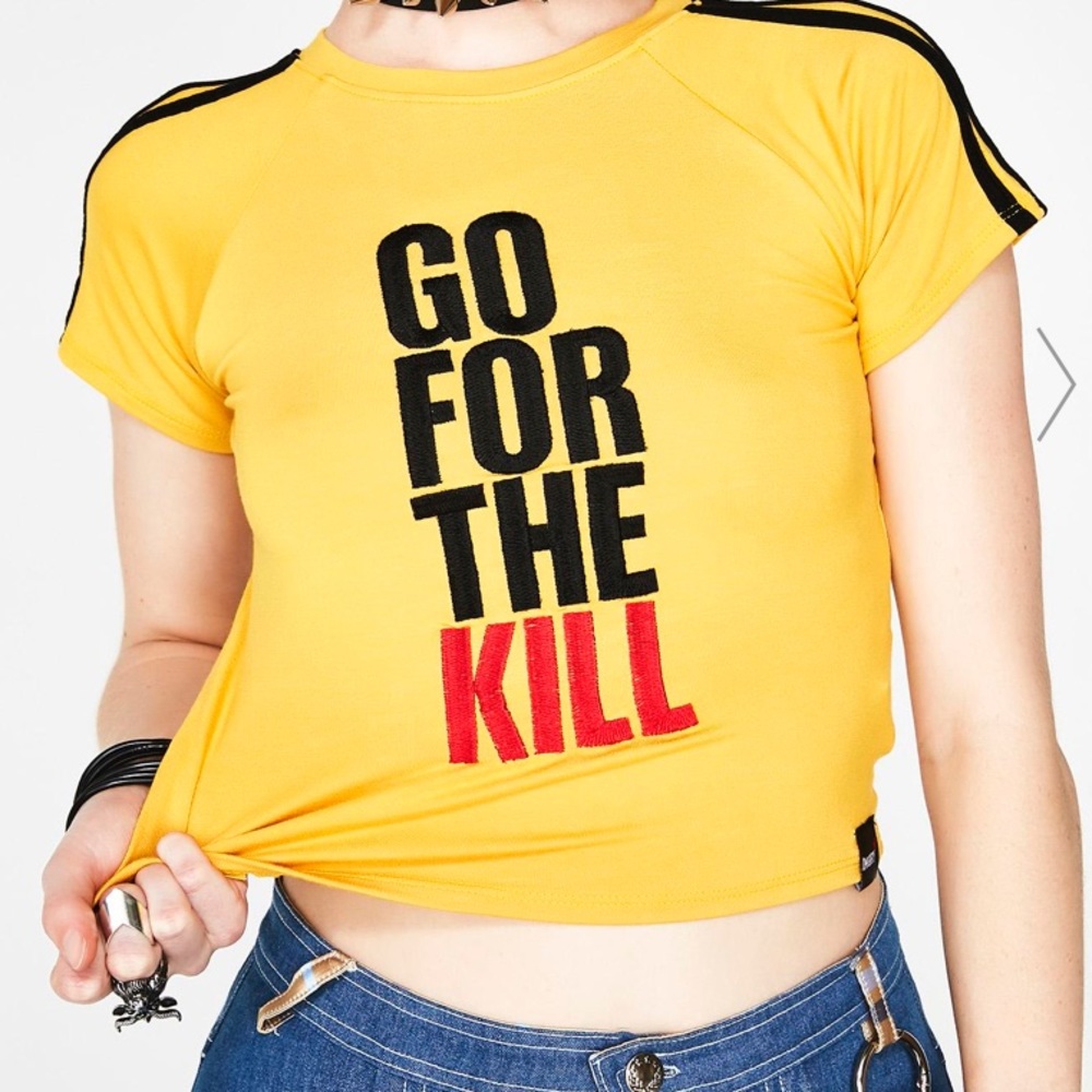 Go For The Kill Cropped Tee
